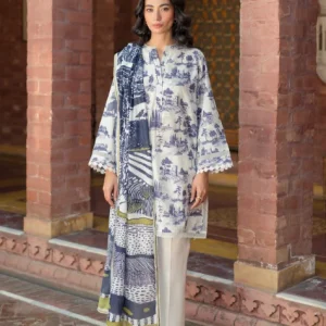 SAHAR - Spring Summer Vol 02 (Digital Printed Premium Lawn (3pc Suits))