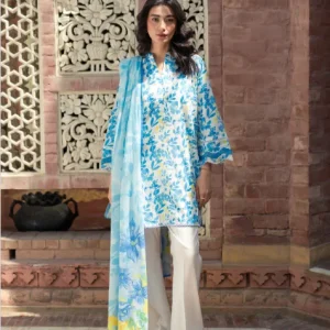 SAHAR - Spring Summer Vol 02 (Digital Printed Premium Lawn (3pc Suits))