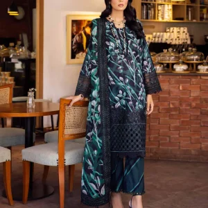 NUREH GIRL GLAM - Unstitched Printed Chikankari Lawn Summer Collection